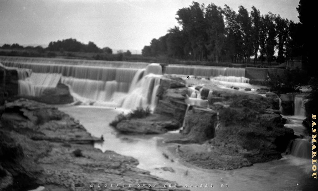 ALGERIE DE 1930 LE BARRAGE DE RELIZANE.JPG